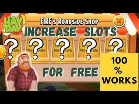 hay day roadside shop slots